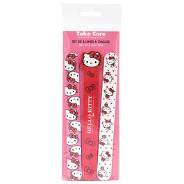 Set 3 Limas de Uñas Hello Kitty