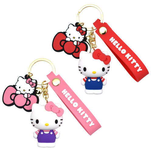Hello Kitty assorted 3D keychain