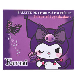 Paleta 4 Colores Kuromi Hello Kitty