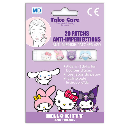 Hello Kitty & Friends set 20 patches anti imperfections