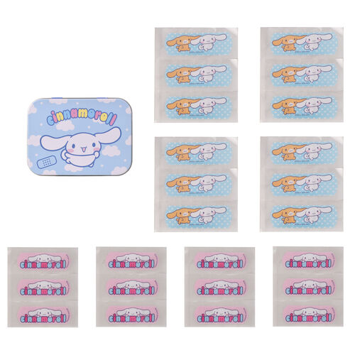 Hello Kitty Cinnamoroll metal band-aid box