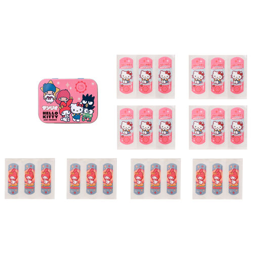 Caja Metal Tiritas Hello Kitty & Friends