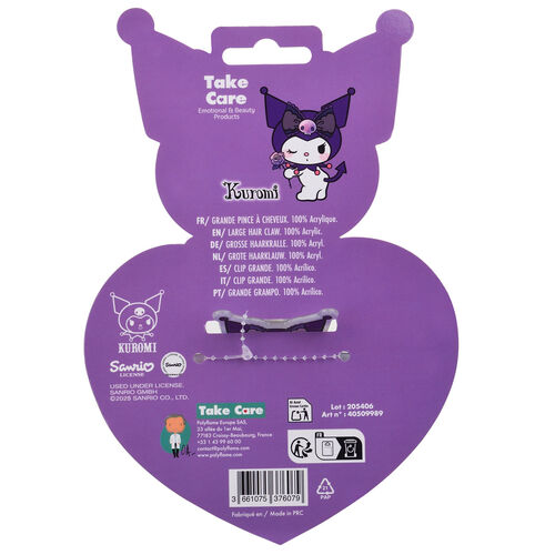 Hello Kitty Kuromi premium hair clip