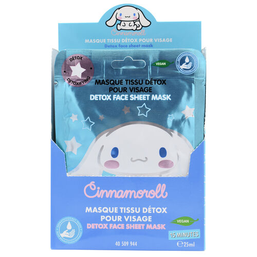 Hello Kitty Cinnamoroll detox facial mask