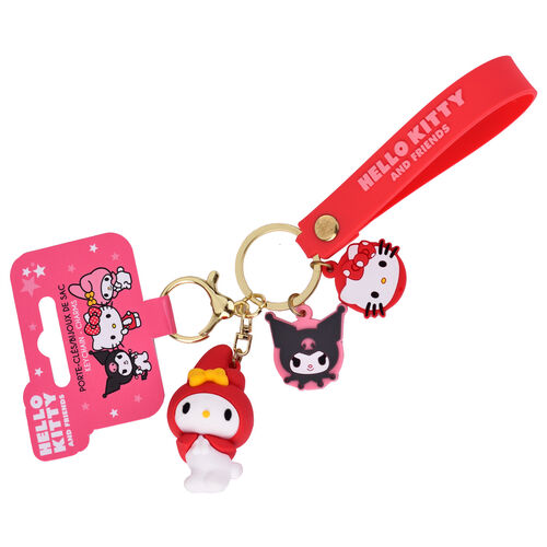 Hello Kitty My Melody assorted 3D keychain