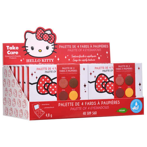 Paleta 4 Colores Hello Kitty