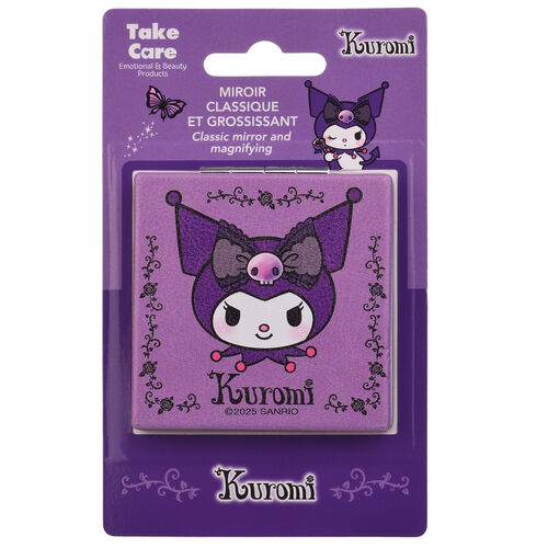 Hello Kitty Kuromi pocket mirror