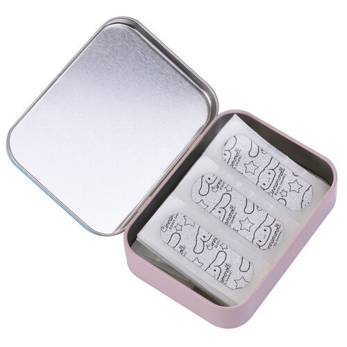 Hello Kitty Cinnamoroll metal band-aid box