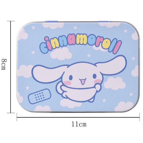 Hello Kitty Cinnamoroll metal band-aid box