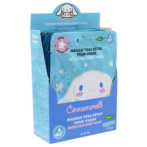 Hello Kitty Cinnamoroll detox facial mask