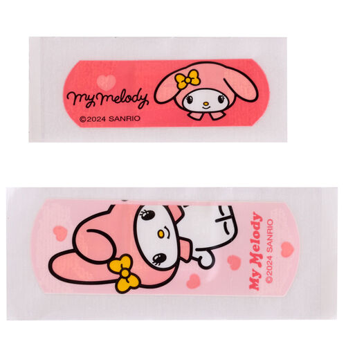 Caja Metal Tiritas My Melody Hello Kitty