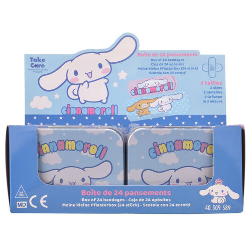 Hello Kitty Cinnamoroll metal band-aid box