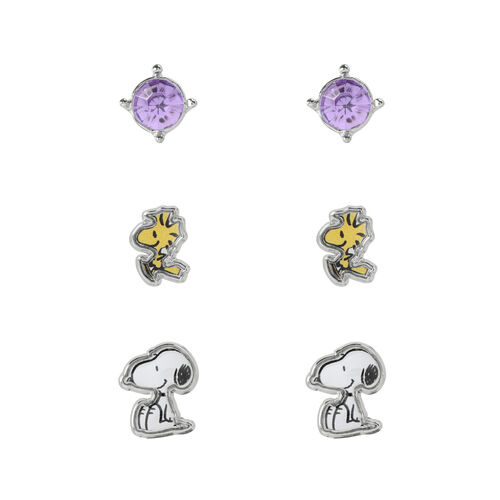 Snoopy Set 3 pairs of earrings