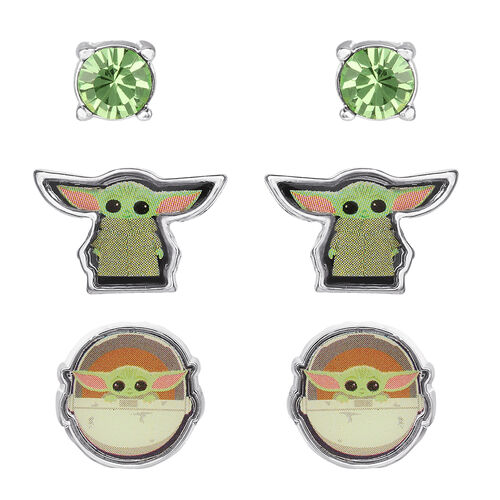 Star Wars Baby Yoda Set 3 pairs of earrings
