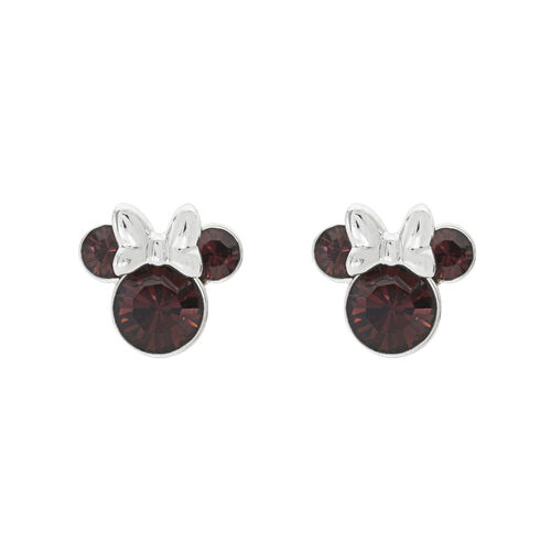 Disney Minnie January earrings silver