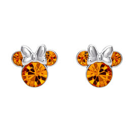 Pendientes Noviembre Minnie Disney plata