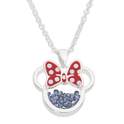Colgante Septiembre Minnie Disney plata