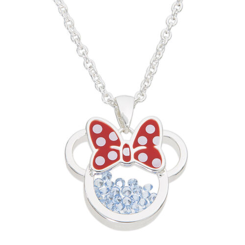 Colgante Diciembre Minnie Disney plata