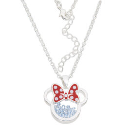 Colgante Diciembre Minnie Disney plata