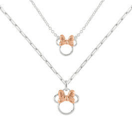 Set 2 Colgantes mama + hija Minnie Disney