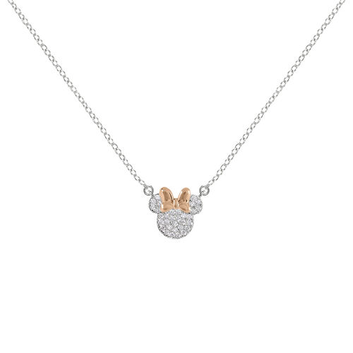 Set 2 Colgantes mama + hija Minnie Disney