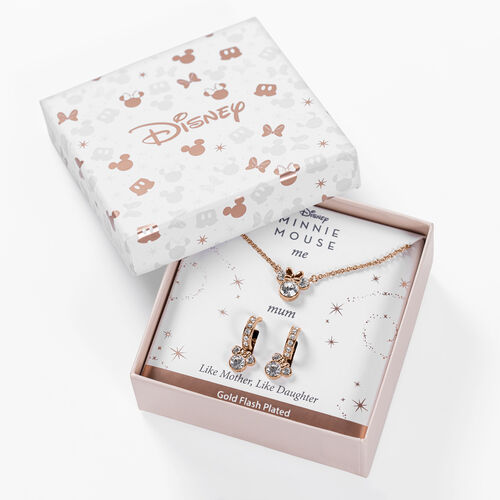 Set Colgante + pendientes Minnie Disney