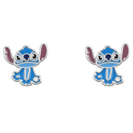 Pendientes Stitch Disney plata