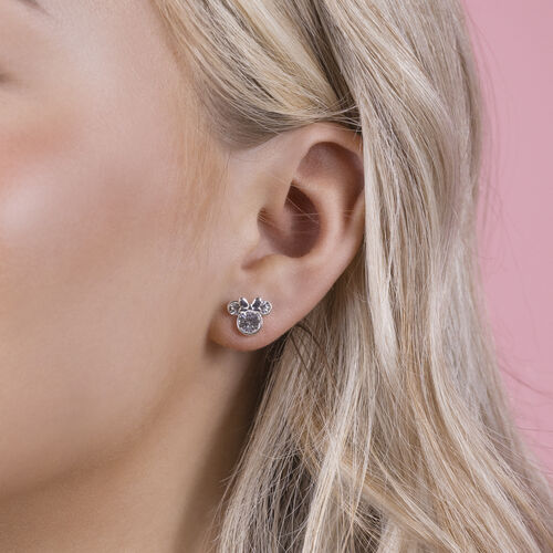 Pendientes + plato bisuteria Minnie Disney