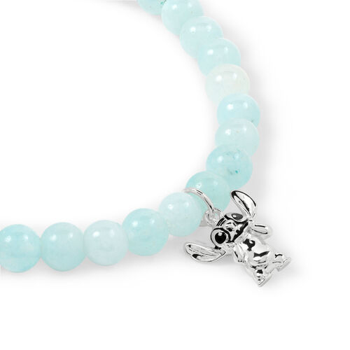 Pulsera Stitch Disney plata