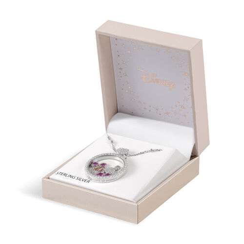 Colgante Mickey & Minnie Disney plata