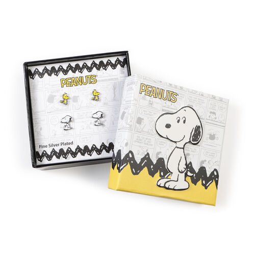 Set 2 Pares de pendientes Snoopy