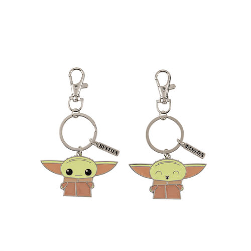 Set 2 Llaveros Grogu Star Wars