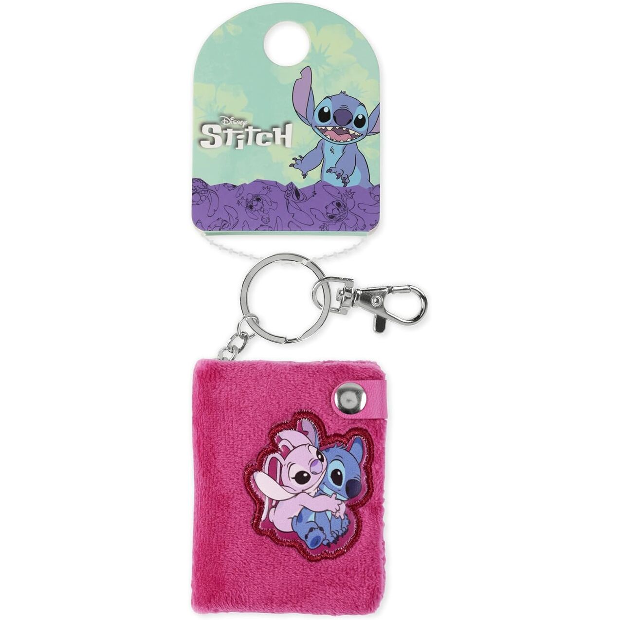 Llavero Bloc de notas Angel & Stitch Disney