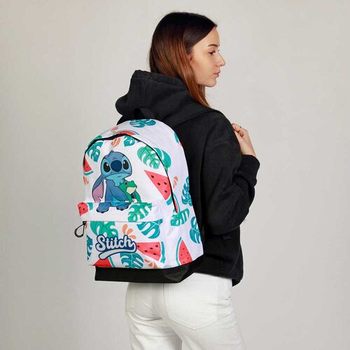 Disney Stitch Frog adaptable backpack 44cm