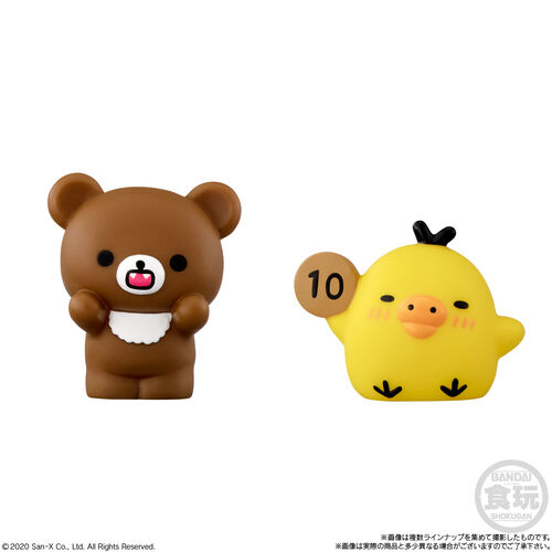 Figura Rilakkuma Friends 5cm surtido