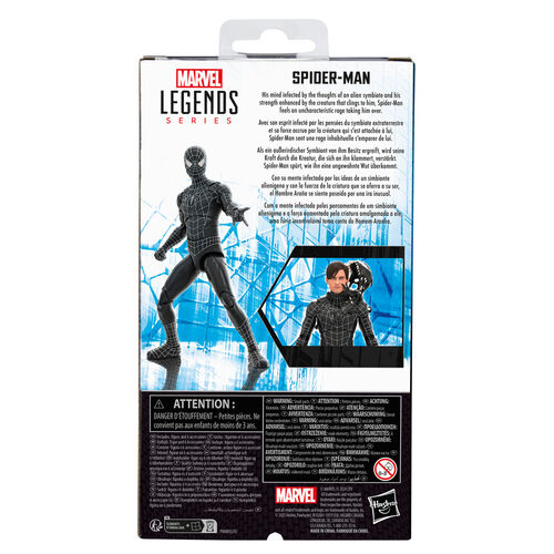 Marvel Legends Spiderman 3 Symbiote Spider-Man figure 15cm
