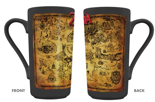 Taza Mapa Legend of Zelda 470ml