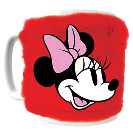 Taza funda de peluche Minnie Disney 440ml