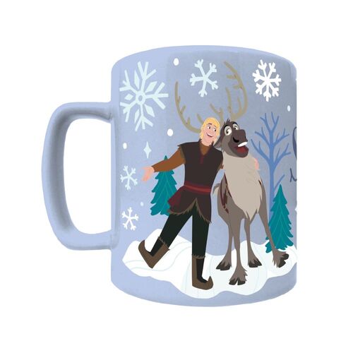 Disney Frozen Sven Mug with teddy bear cover 440ml