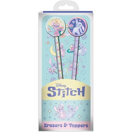 Lapiz con topper borrador Angel & Stitch Disney