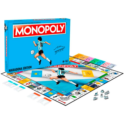 Spanish Maradona Monopoly game