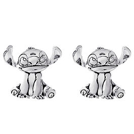 Pendientes Stitch Disney plata