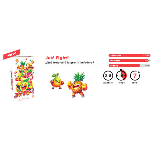 Juego de mesa Jus Fight español