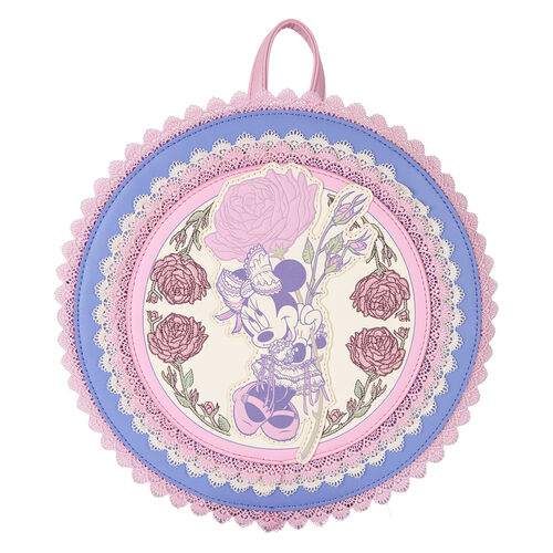 Mochila Floral Minnie Disney Loungefly 23cm