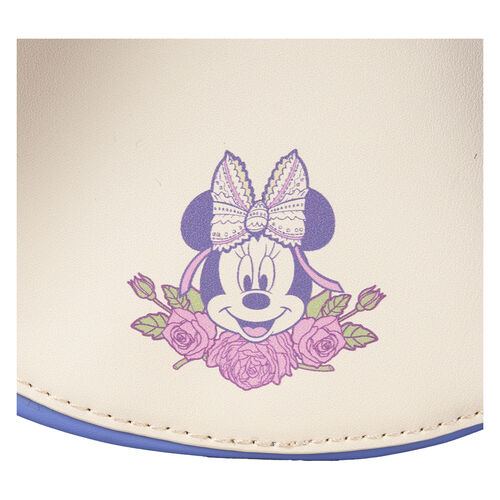 Mochila Floral Minnie Disney Loungefly 23cm