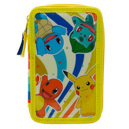 Pokemon triple pencil case