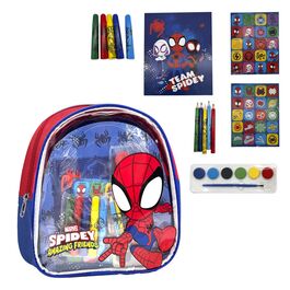Set papeleria mochila Spidey and His Amazing Friends Marvel