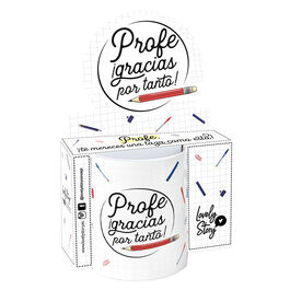 Taza - Profe Gracias Por Tanto 330ml