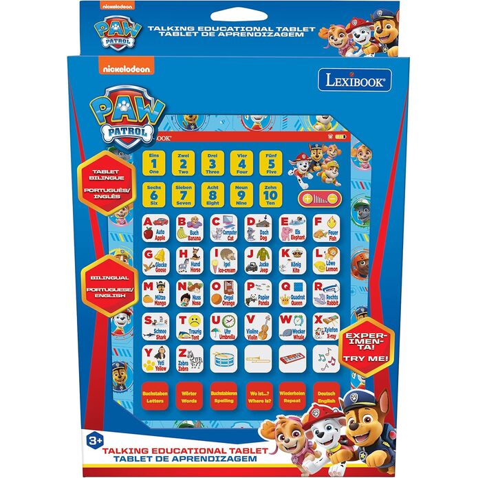 Tablet tactil Patrulla Canina Paw Patrol