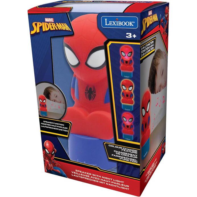 Altavoz luz nocturna Spiderman Marvel